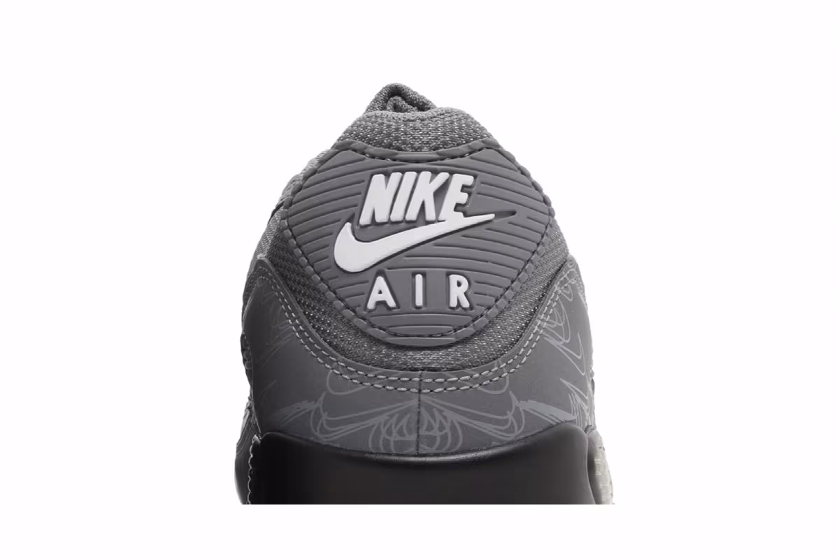 Nike Air Max 90 Cool Grey Reflective, view 8