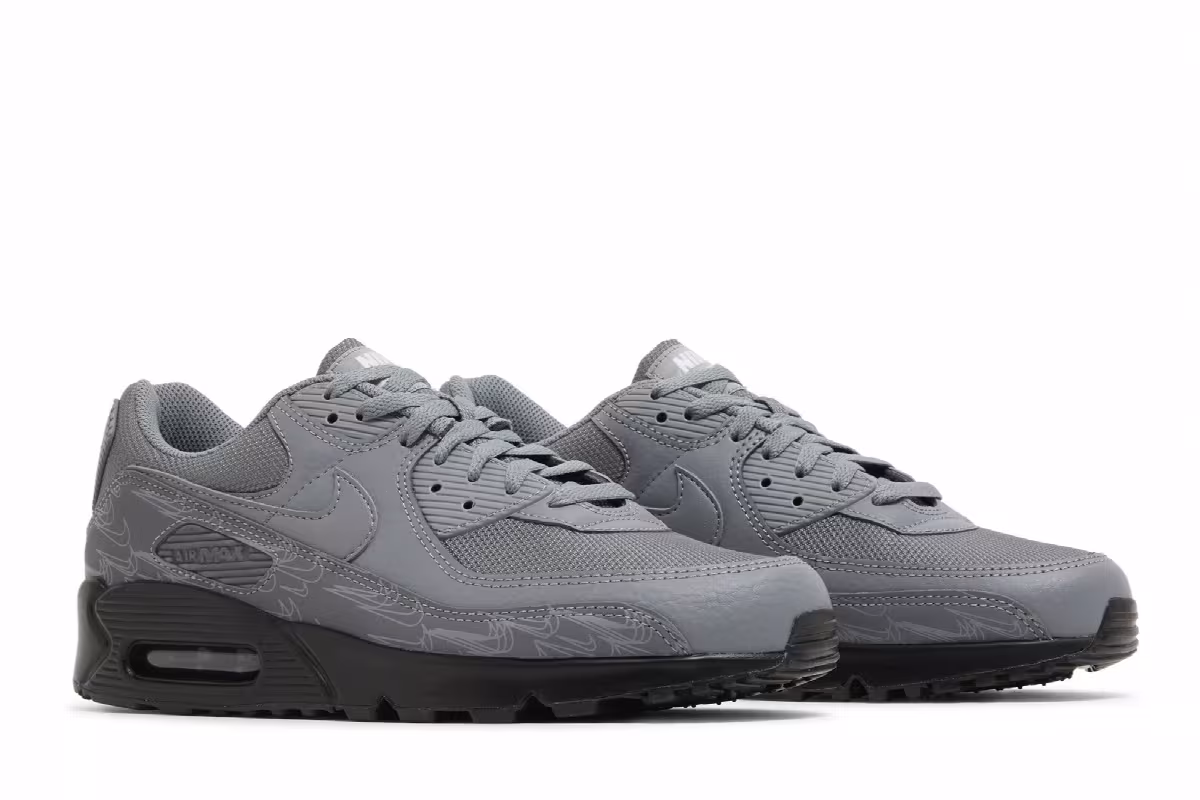 Nike Air Max 90 Cool Grey Reflective, view 9