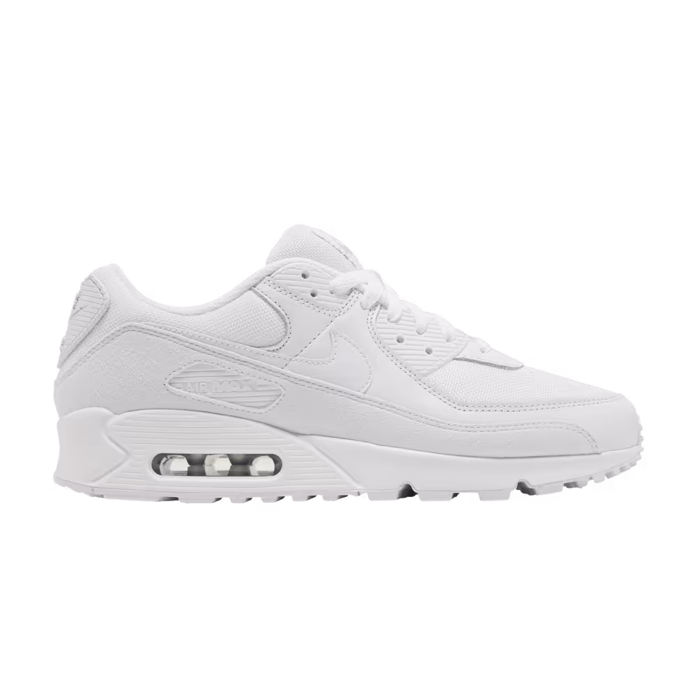 Nike Air Max 90 Premium White Metallic Silver