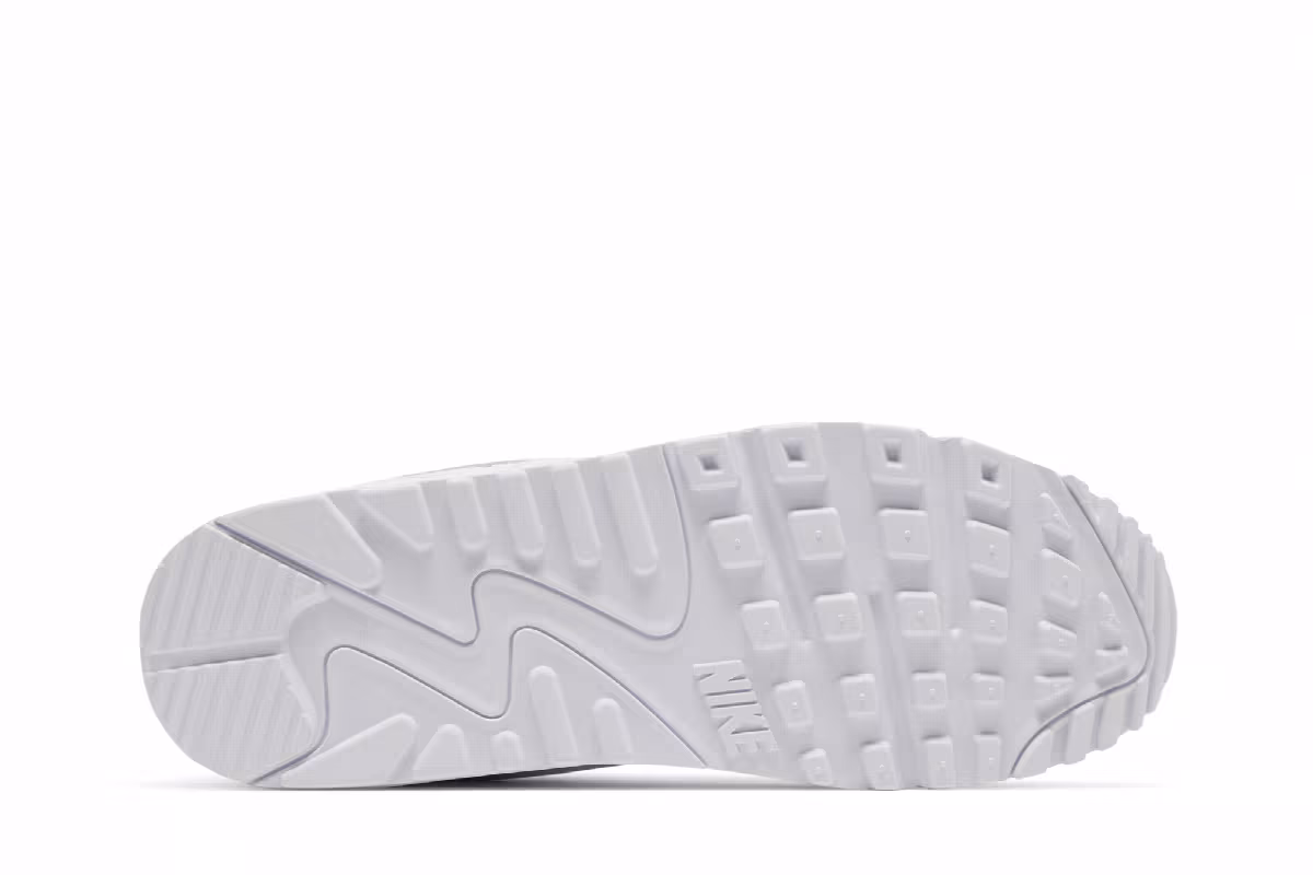 Nike Air Max 90 Premium White Metallic Silver, view 5