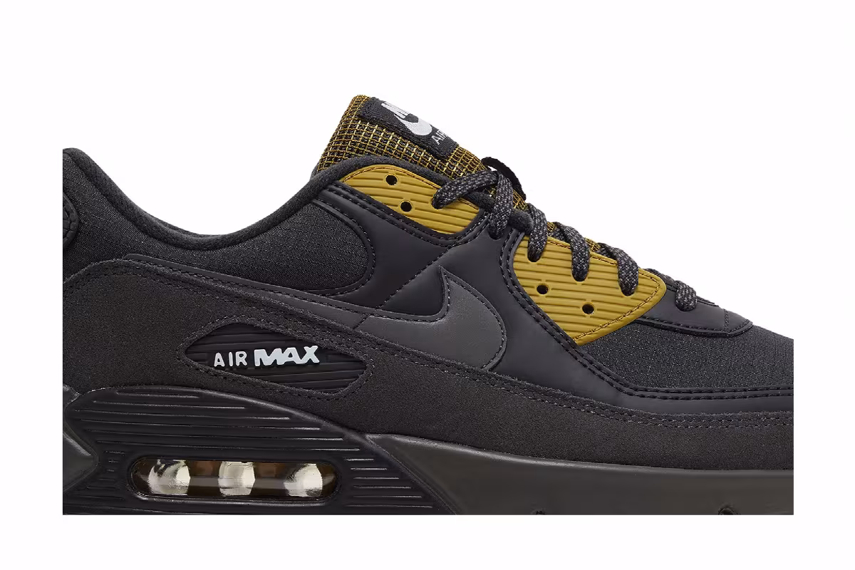 Nike Air Max 90 Black Bronzine, view 3