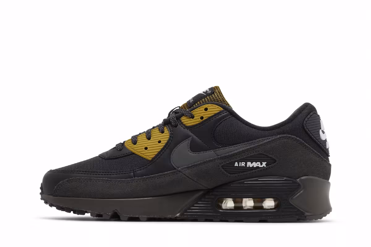 Nike Air Max 90 Black Bronzine, view 4