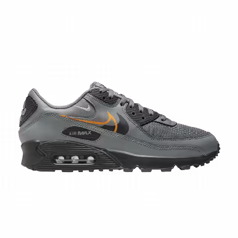 Nike Air Max 90 'Multi Swoosh - Smoke Grey Mandarin'