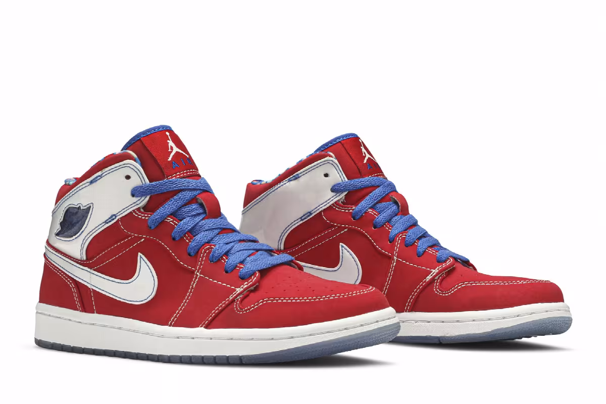 Air Jordan 1 LS Sport Red, view 9