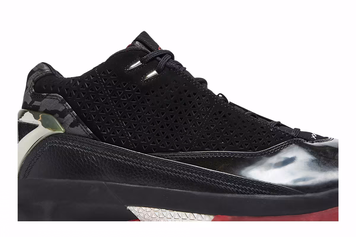 Air Jordan 22 OG 5/8 Black Varsity Red, view 3