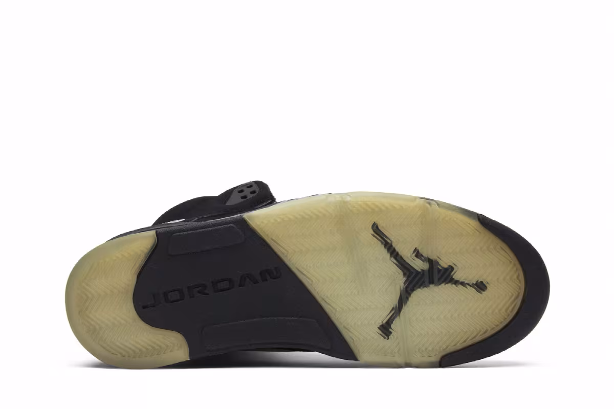 Air Jordan 5 Black Metallic 2007, view 5
