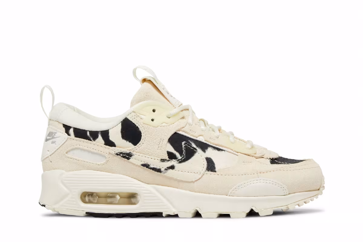 Nike Women's Air Max 90 Futura Cow Print, view 2