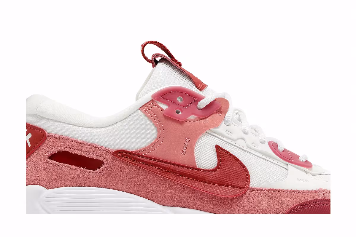 Nike Women's Air Max 90 Futura Red Stardust, view 3