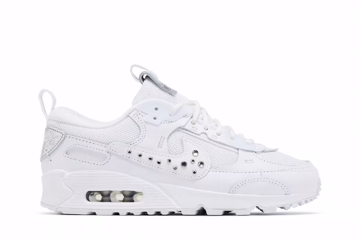 Nike Women's Air Max 90 Futura Studded Swoosh, view 2