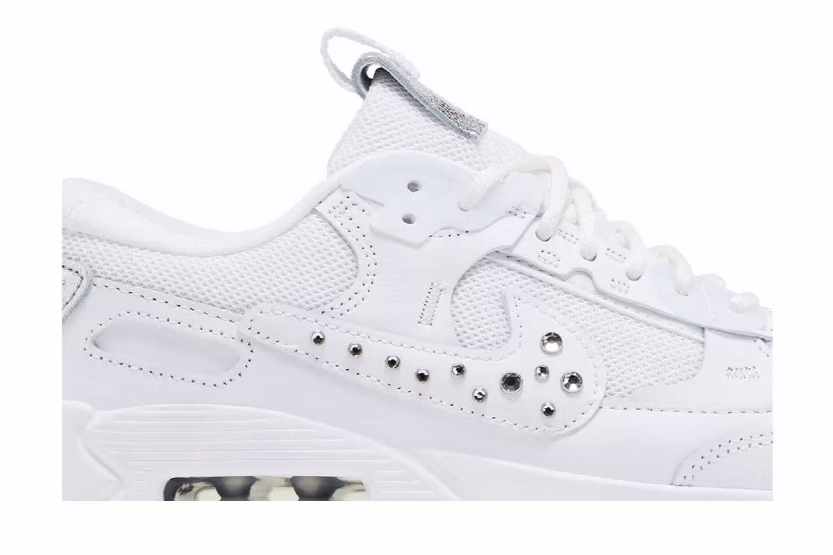 Nike Women's Air Max 90 Futura Studded Swoosh, view 3