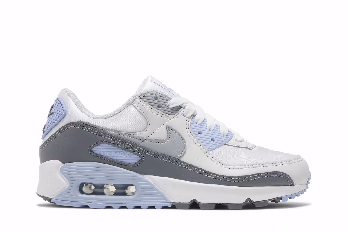 Nike Women's Air Max 90 Blissful Blue, view 2