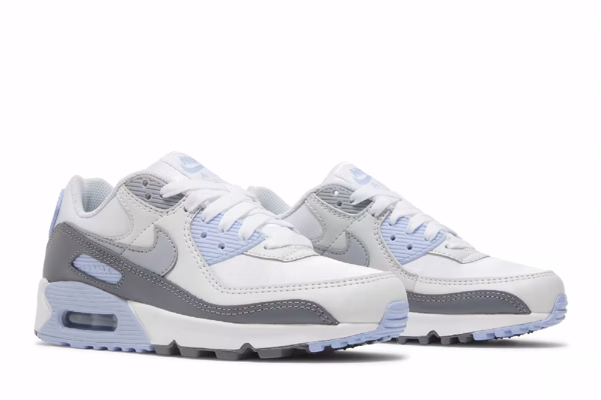 Nike Women's Air Max 90 Blissful Blue, view 9