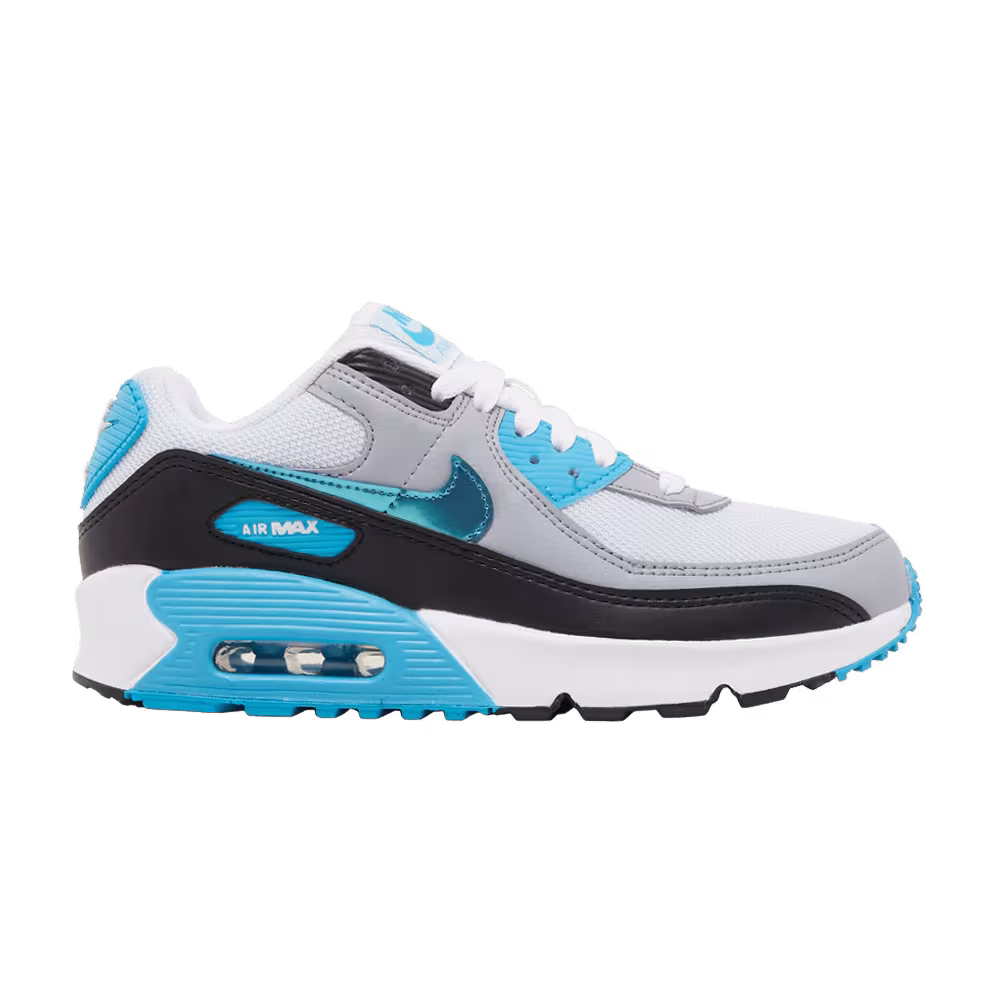 Nike Air Max 90 GS Blue Lightning Metallic