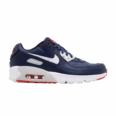 Nike Air Max 90 Leather GS 'Obsidian Track Red'