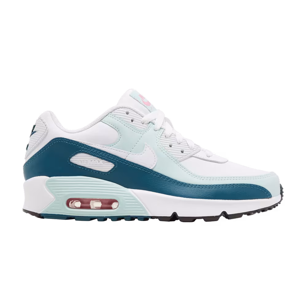 Nike Air Max 90 Leather GS White Jade Ice