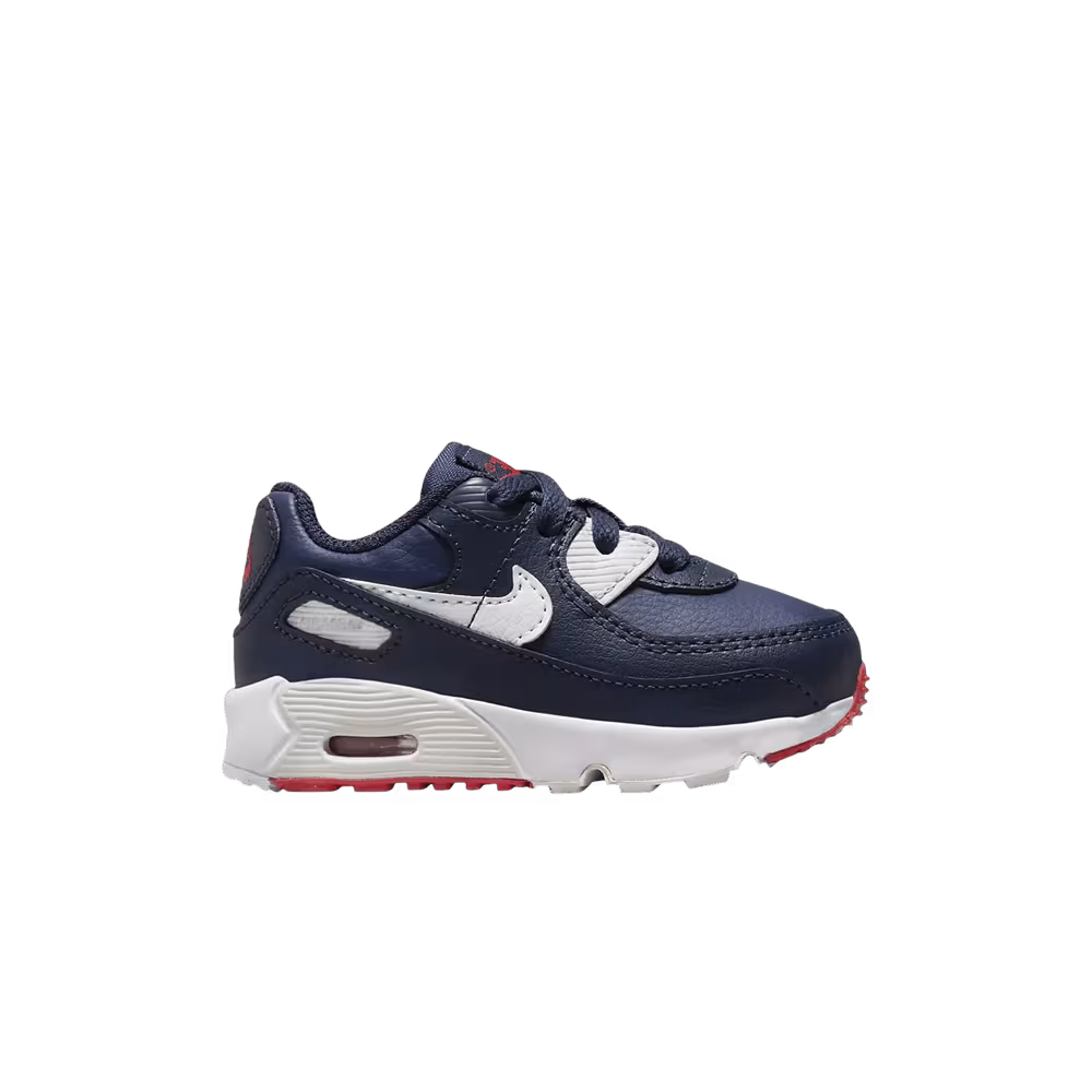 Nike Air Max 90 Leather TD Obsidian Track Red