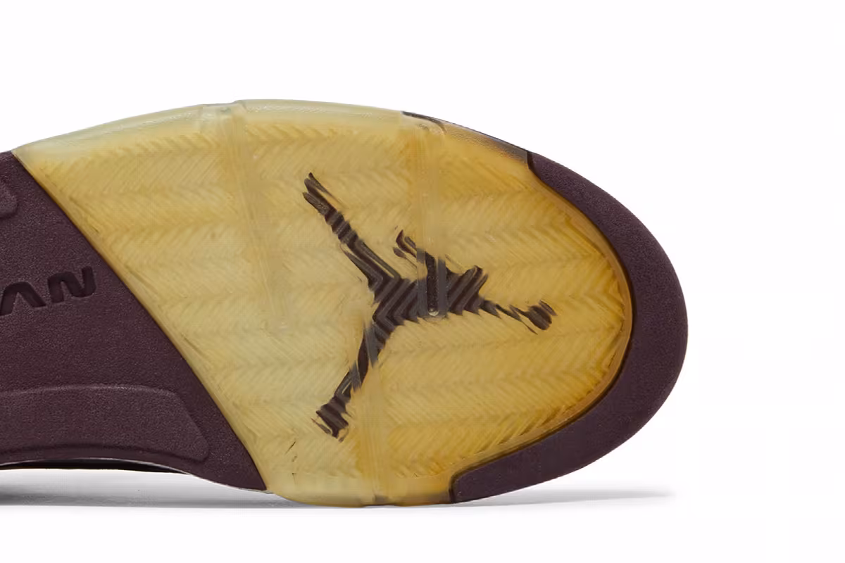 Air Jordan 5 LS Burgundy 2006, view 6