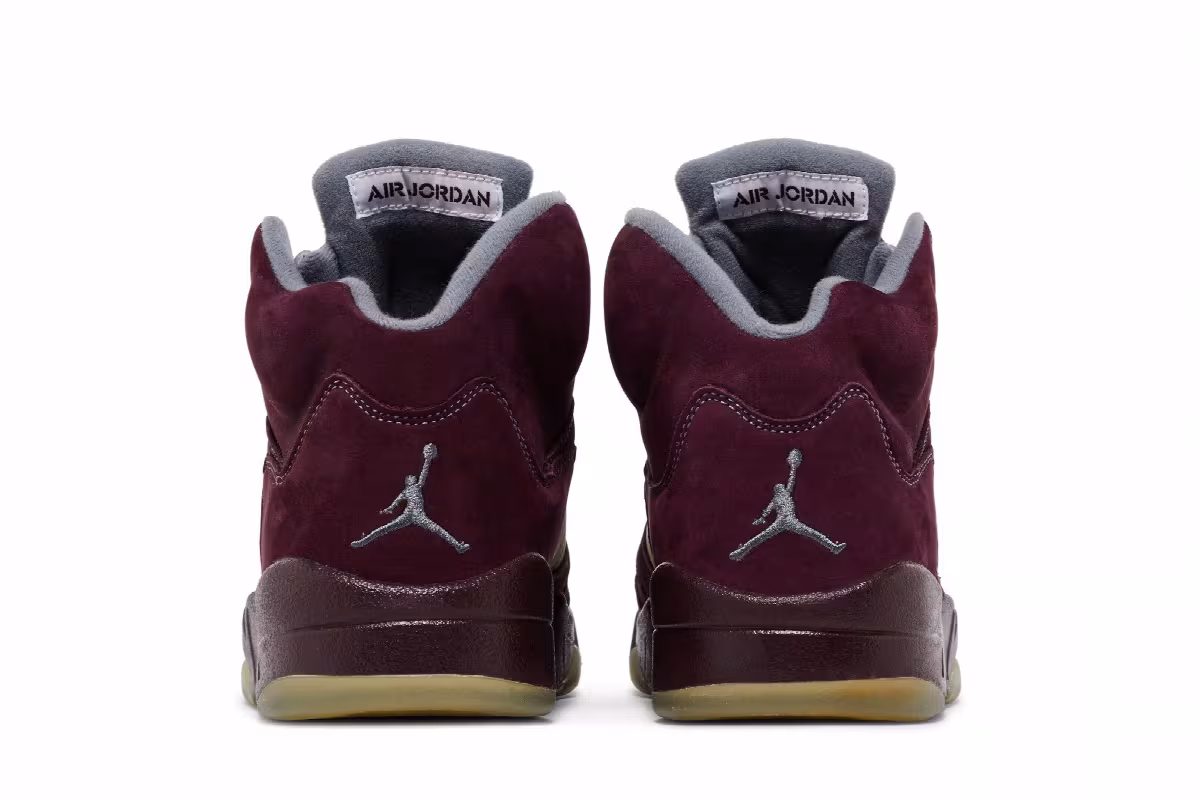 Air Jordan 5 LS Burgundy 2006, view 7