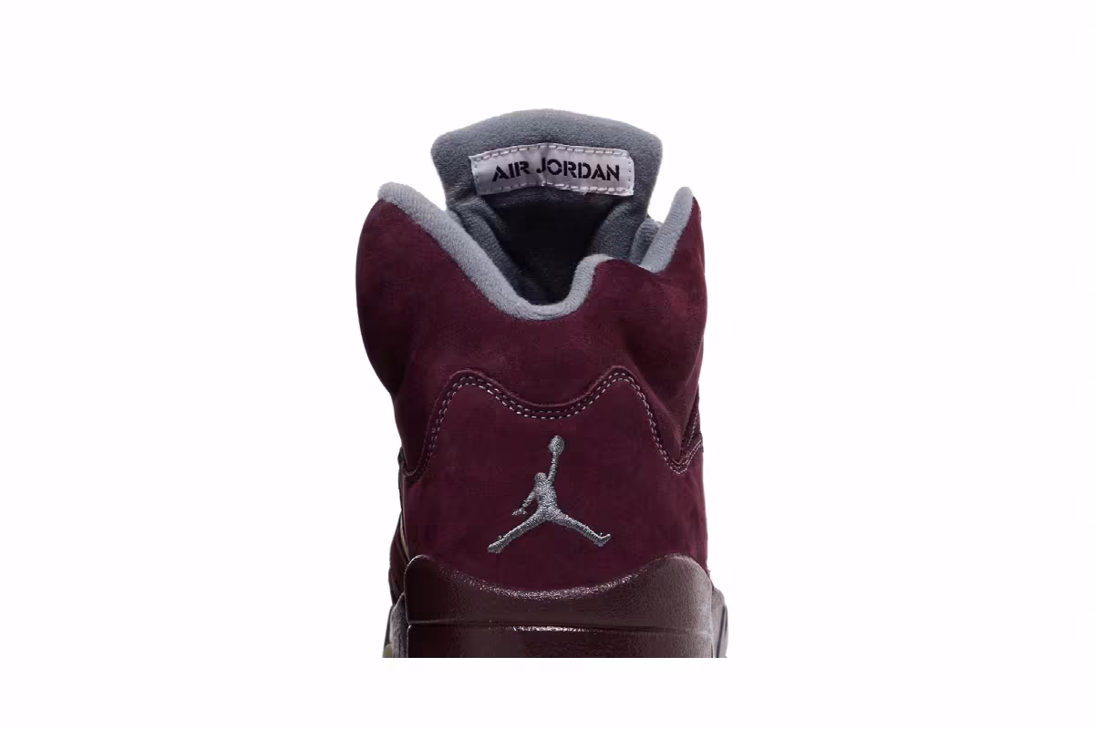 Air Jordan 5 LS Burgundy 2006, view 8
