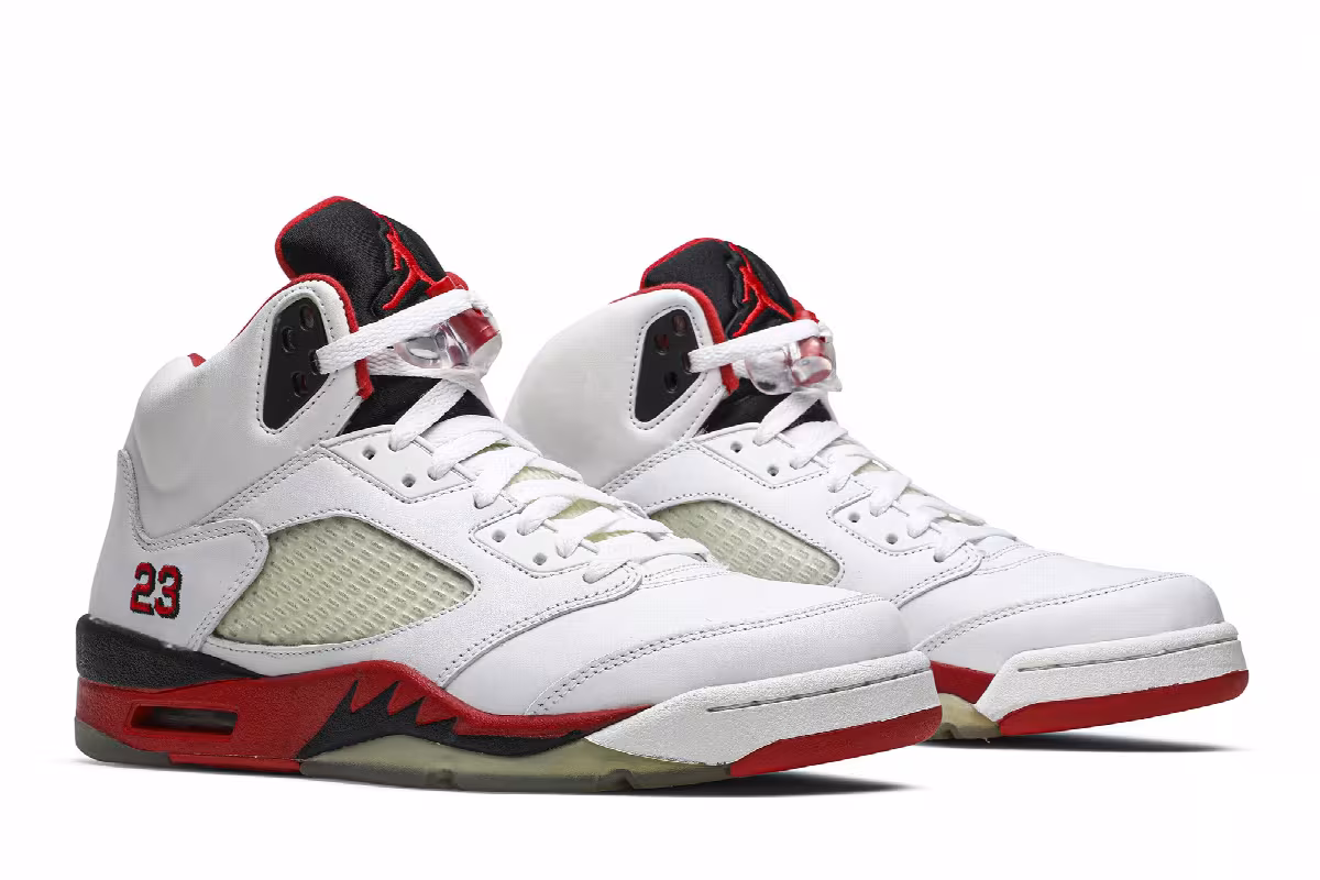 Air Jordan 5 Fire Red 2006, view 9
