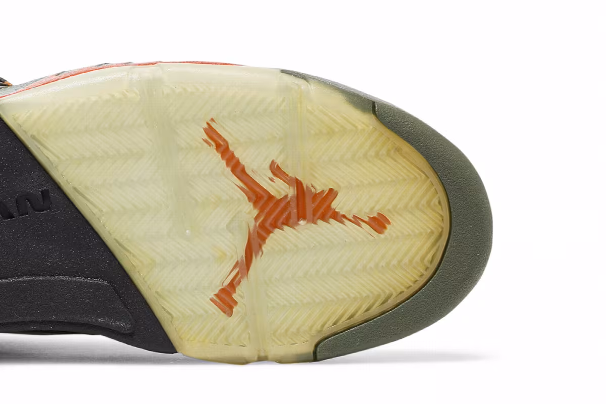 Air Jordan 5 LS Olive, view 6