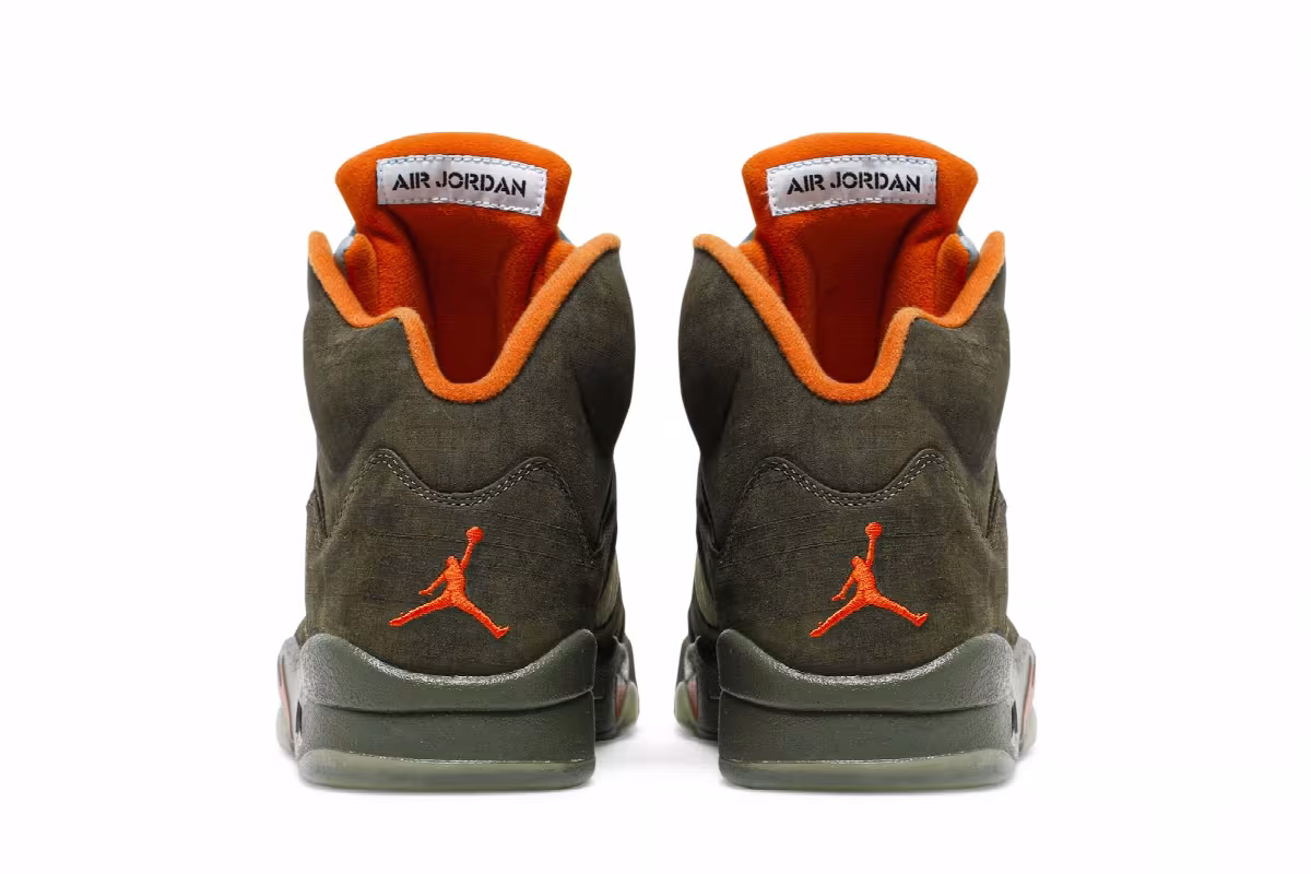 Air Jordan 5 LS Olive, view 7