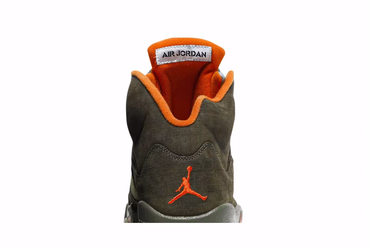 Air Jordan 5 LS Olive, view 8