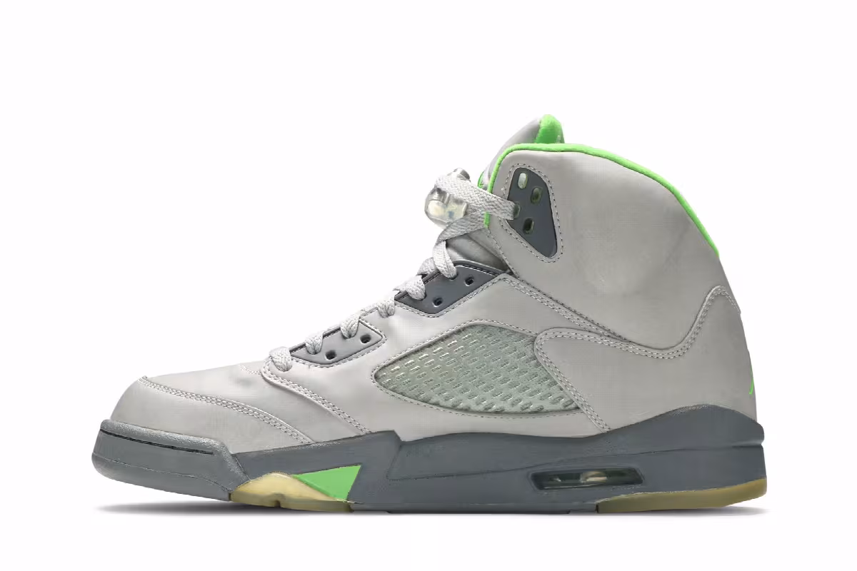 Air Jordan 5 Green Bean 2006, view 4