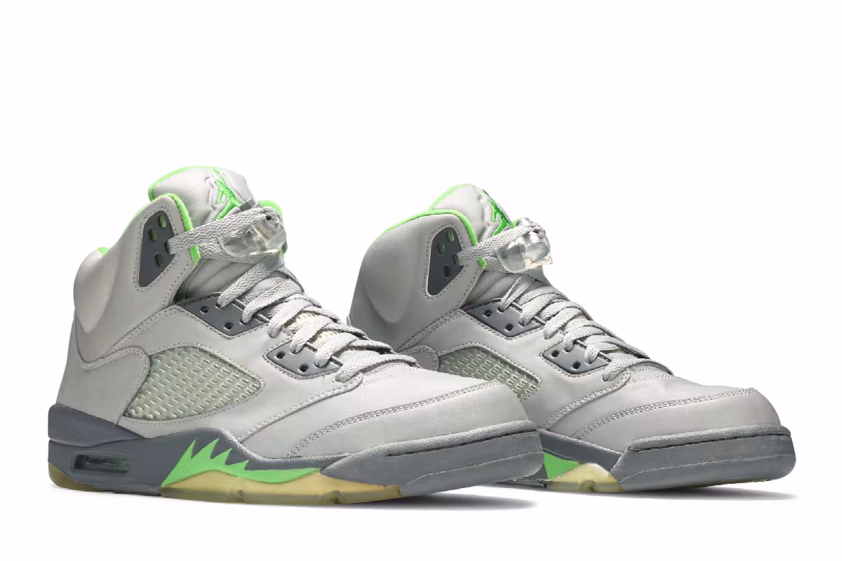 Air Jordan 5 Green Bean 2006, view 9