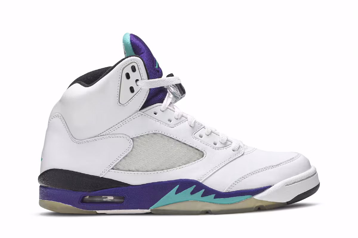 Air Jordan 5 LS Grape 2006, view 2
