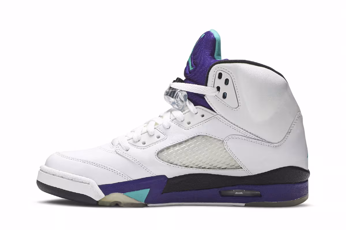 Air Jordan 5 LS Grape 2006, view 4