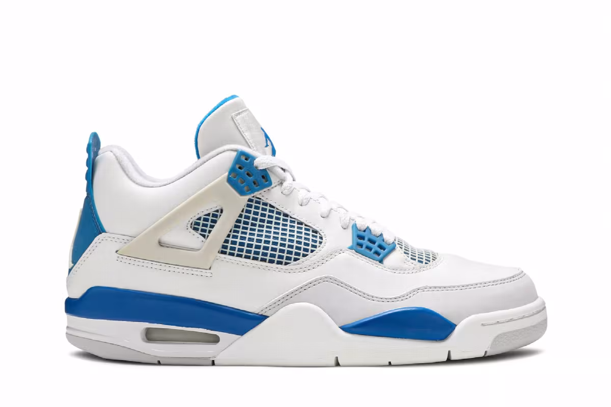 Air Jordan 4 Military Blue 2006, view 2