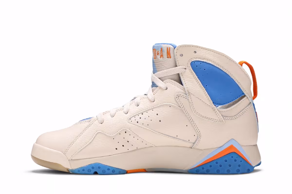 Air Jordan 7 Pacific Blue, view 4
