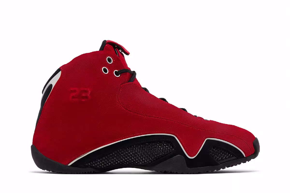Air Jordan 21 OG Red Suede, view 2