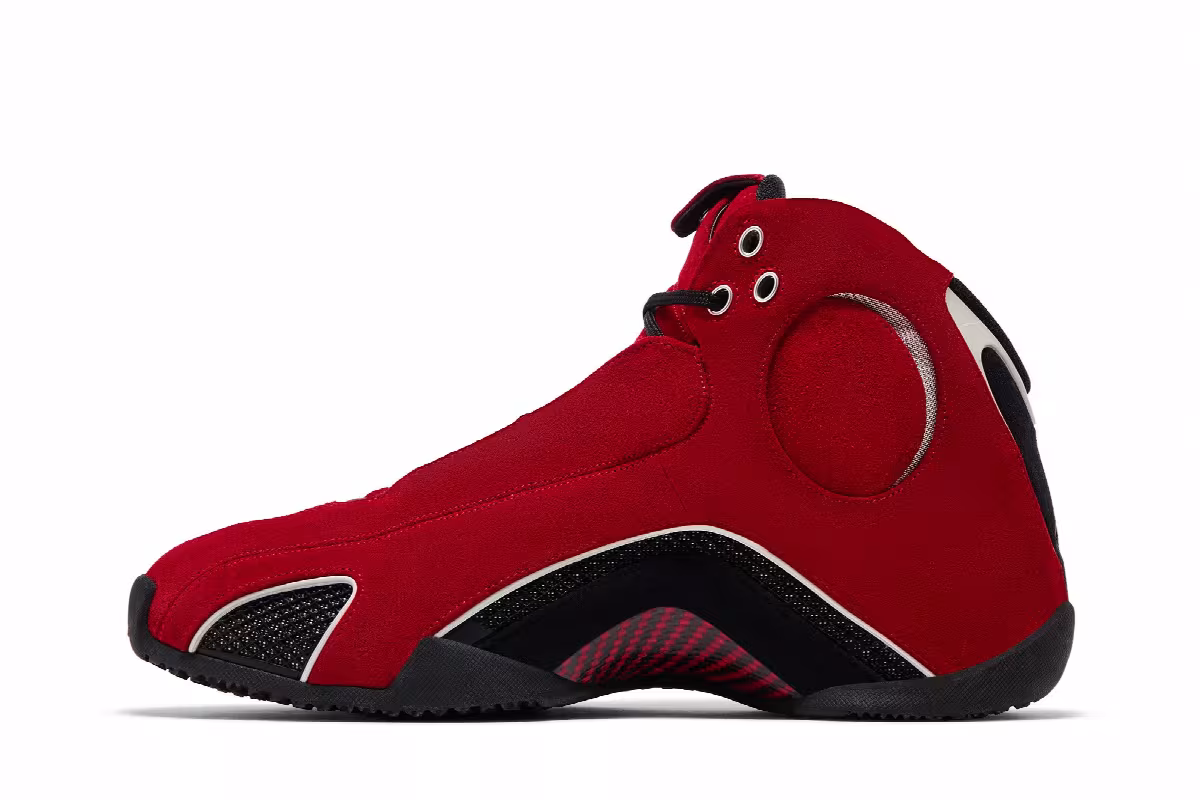 Air Jordan 21 OG Red Suede, view 4
