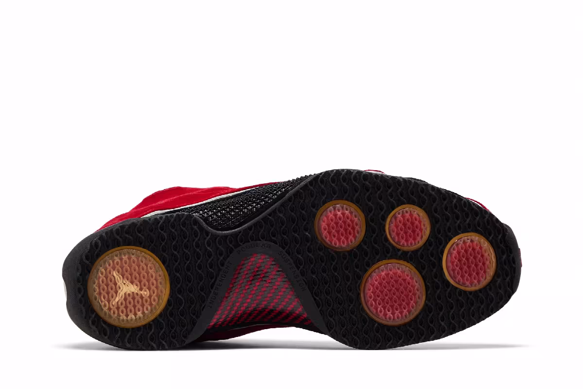 Air Jordan 21 OG Red Suede, view 5