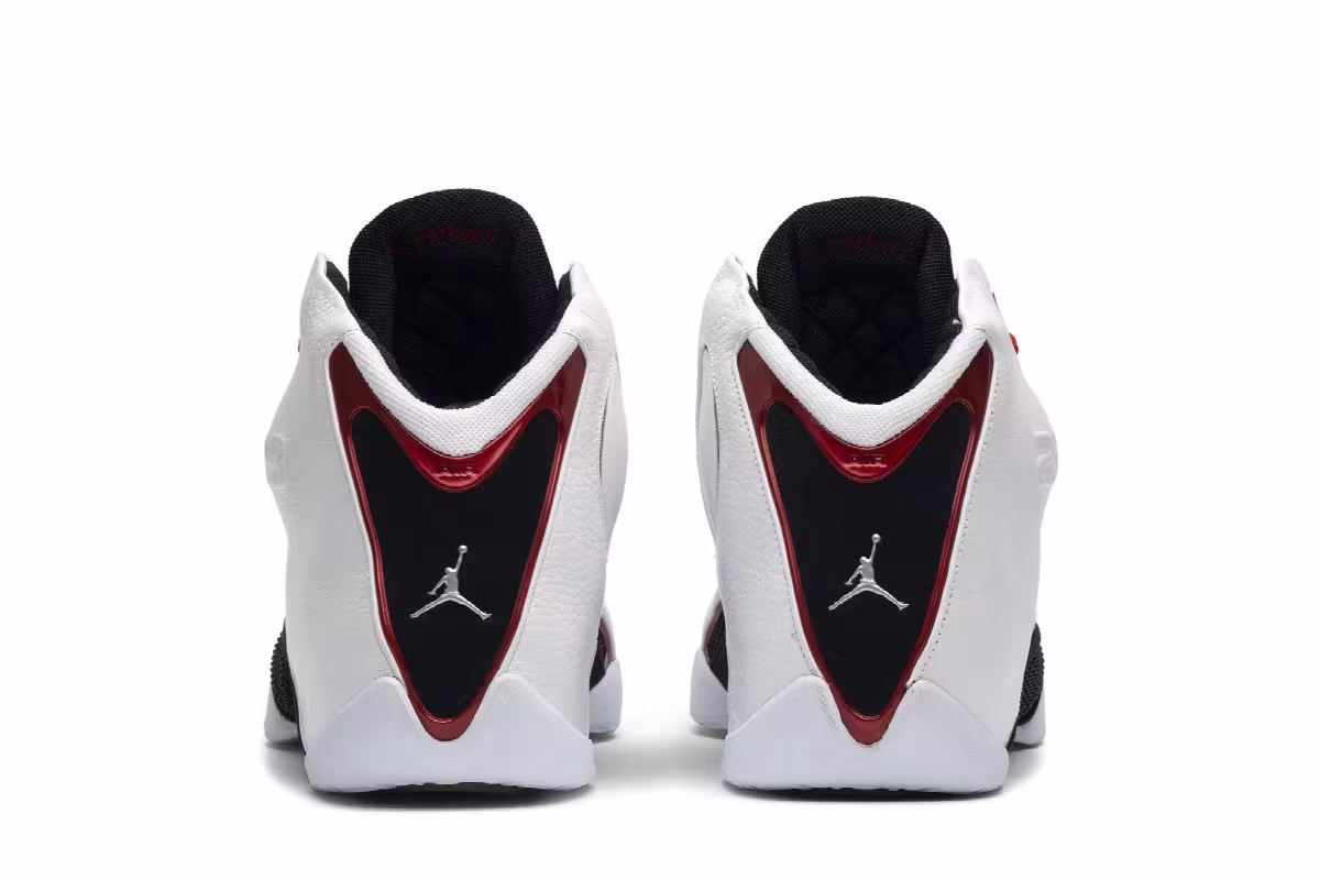 Air Jordan 21 OG White Varsity Red, view 7