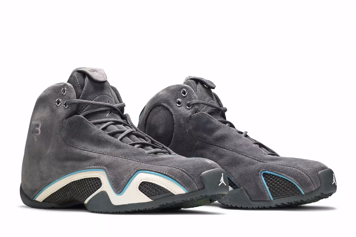 Air Jordan 21 OG Light Graphite, view 9