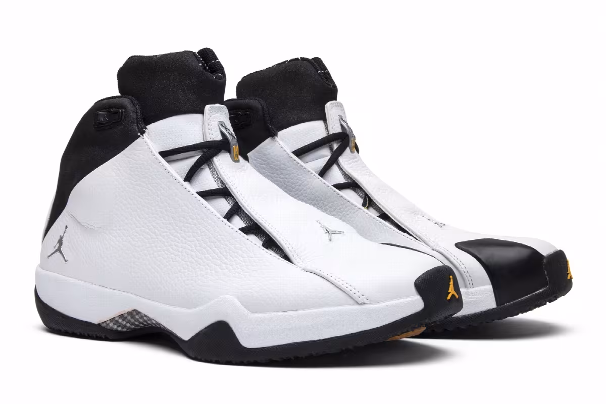 Air Jordan 21 OG Black White, view 9