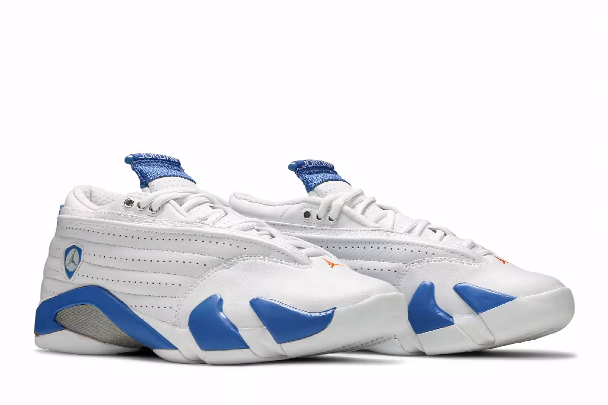 Air Jordan 14 Low Pacific Blue, view 9