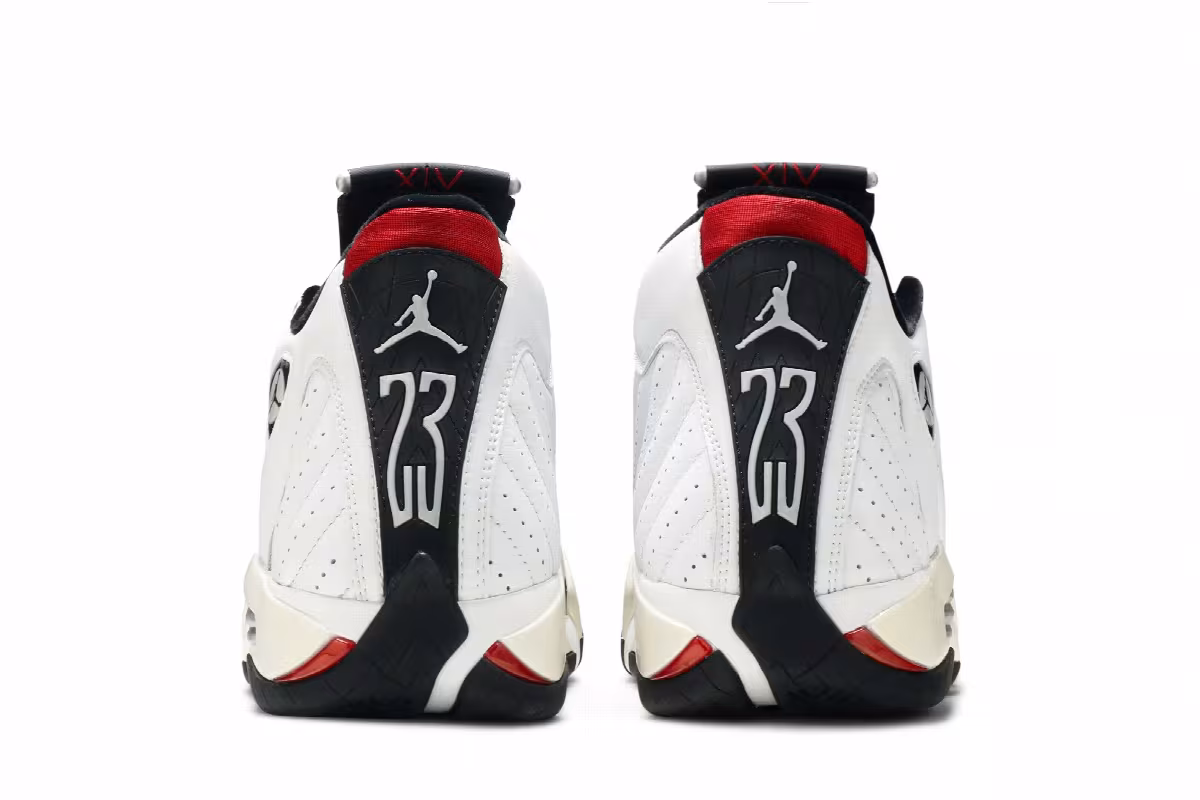 Air Jordan 14 Black Toe 2006, view 7