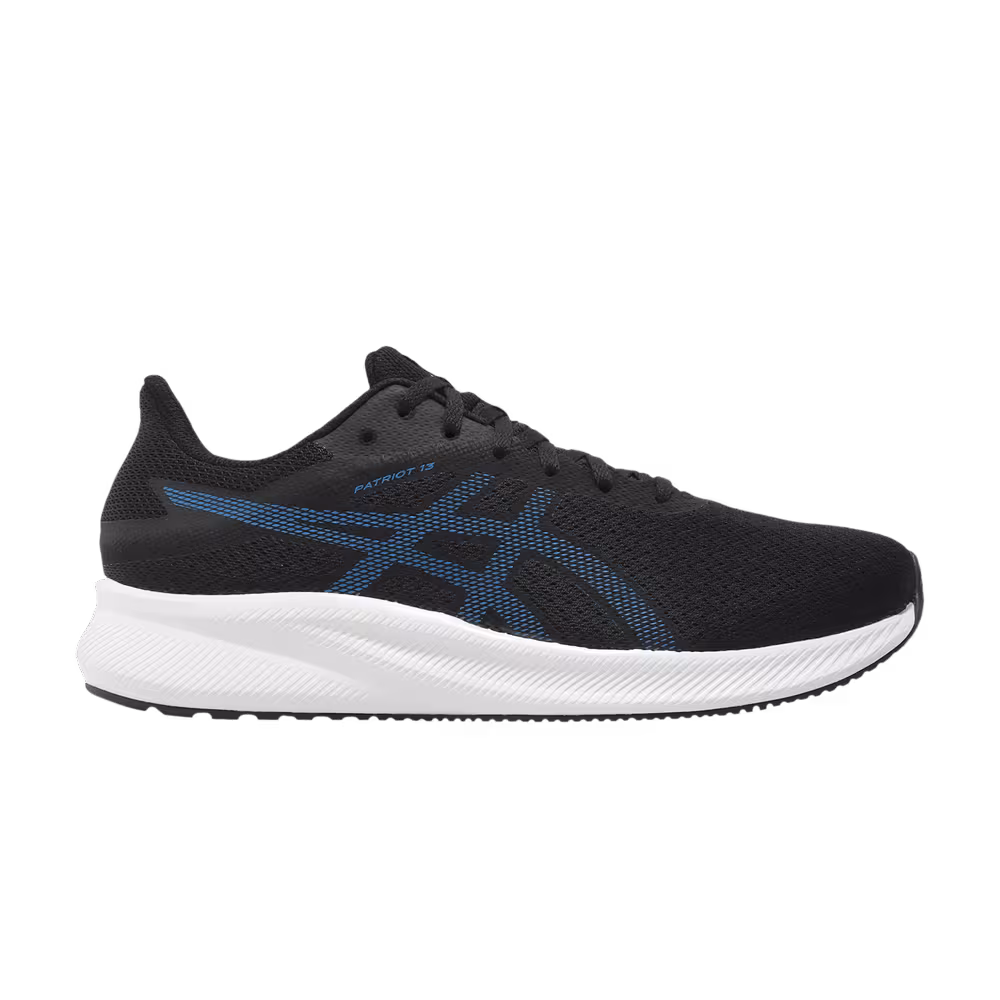 Asics Patriot 13 2E Wide Black Electric Blue