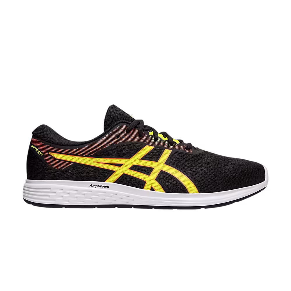 Asics Patriot 11 Black Safety Yellow