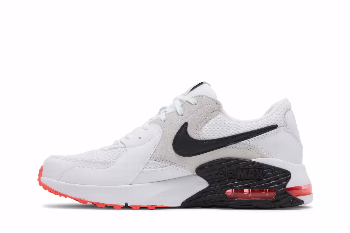 Nike Air Max Excee White Black Crimson, view 4