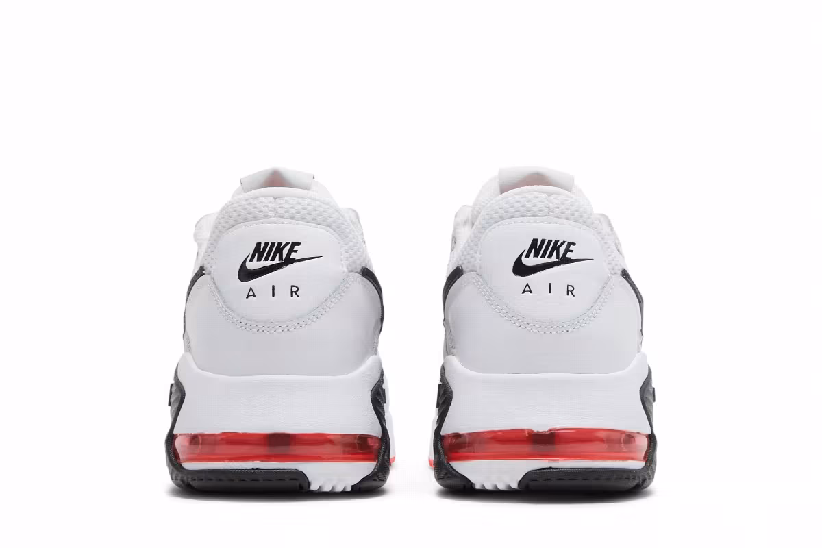 Nike Air Max Excee White Black Crimson, view 7