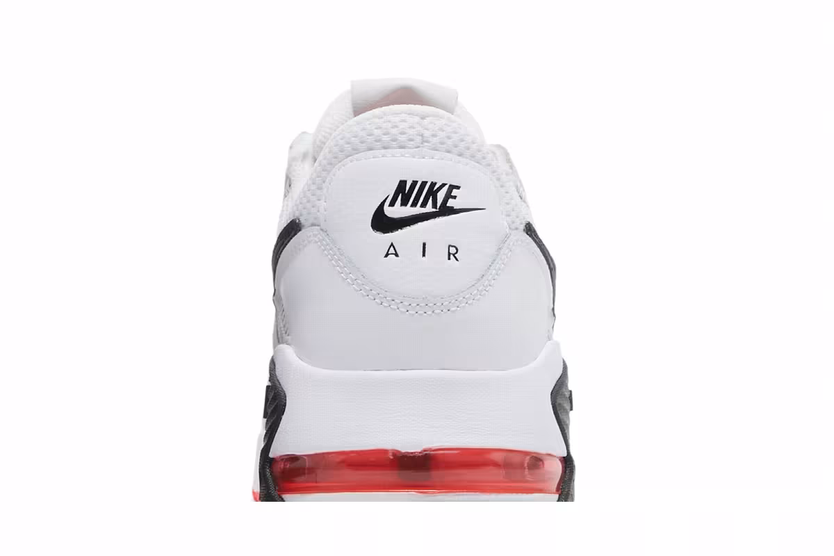 Nike Air Max Excee White Black Crimson, view 8