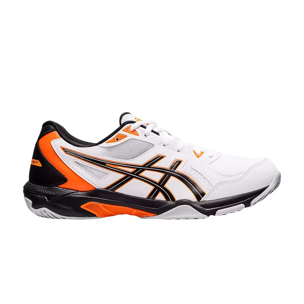 Asics Gel Rocket 10 White Shocking Orange