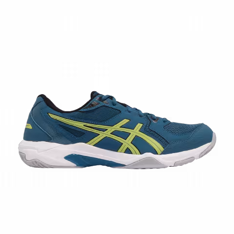 Asics Gel Rocket 10 'Deep Sea Teal Glow Yellow'