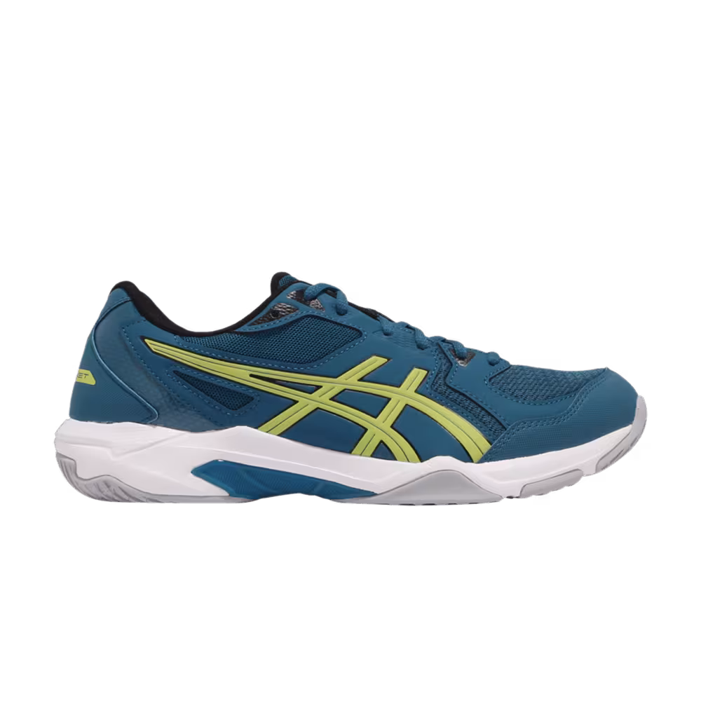 Asics Gel Rocket 10 Deep Sea Teal Glow Yellow
