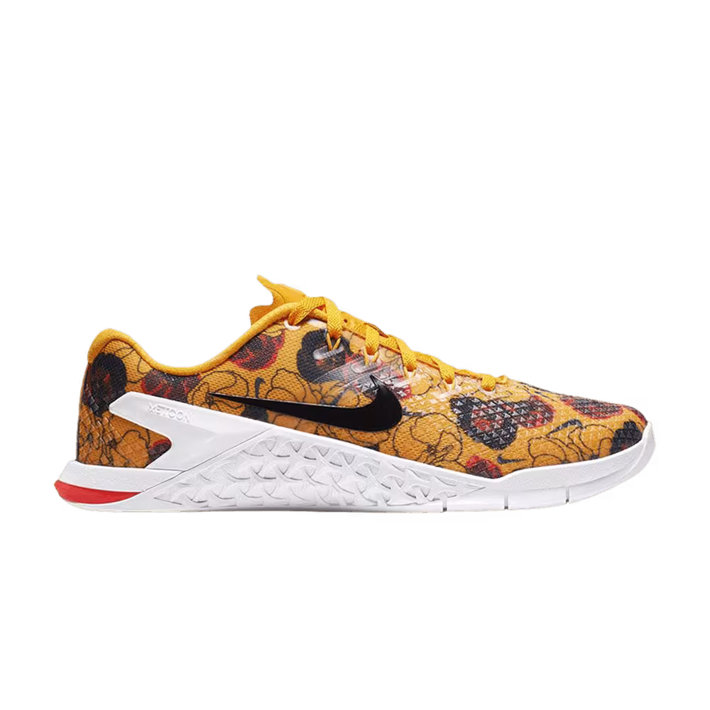 Nike Women's Metcon 4 XD Premium Floral Print - University Gold